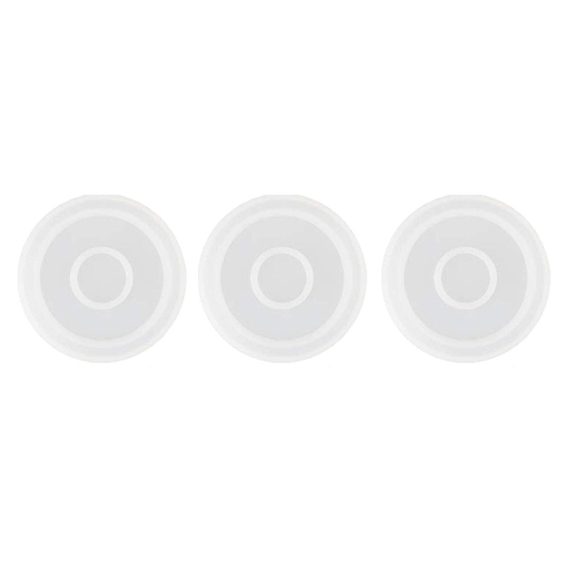 3 Pack Big DIY Round Coaster S - Coaster Mold Round review and price