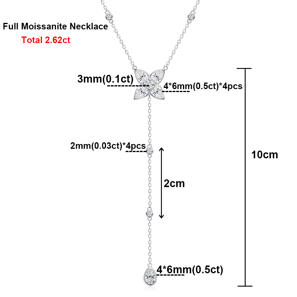 Bezel Set All Moissanite Penda - Bezels Set Pendant review and price