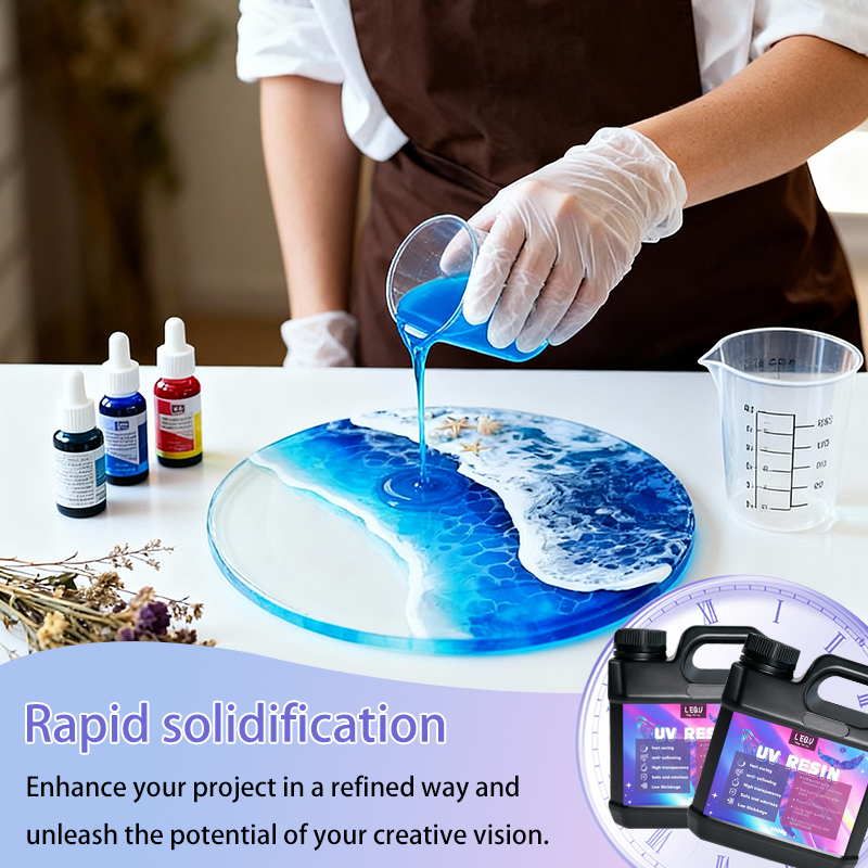 1000g UV Resin Crystal Clear H - Epoxy Uv Resin Kit review and price